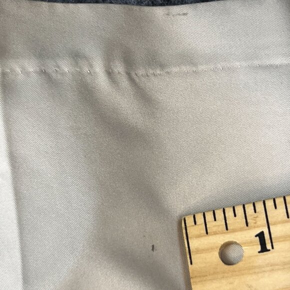 Adidas Pants Men 34x33 Beige Khaki Straight Golf Flat Front Outdoor Climalite - Picture 9 of 10